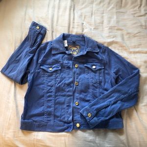 NWT Michael Kors Oxford blue jacket
